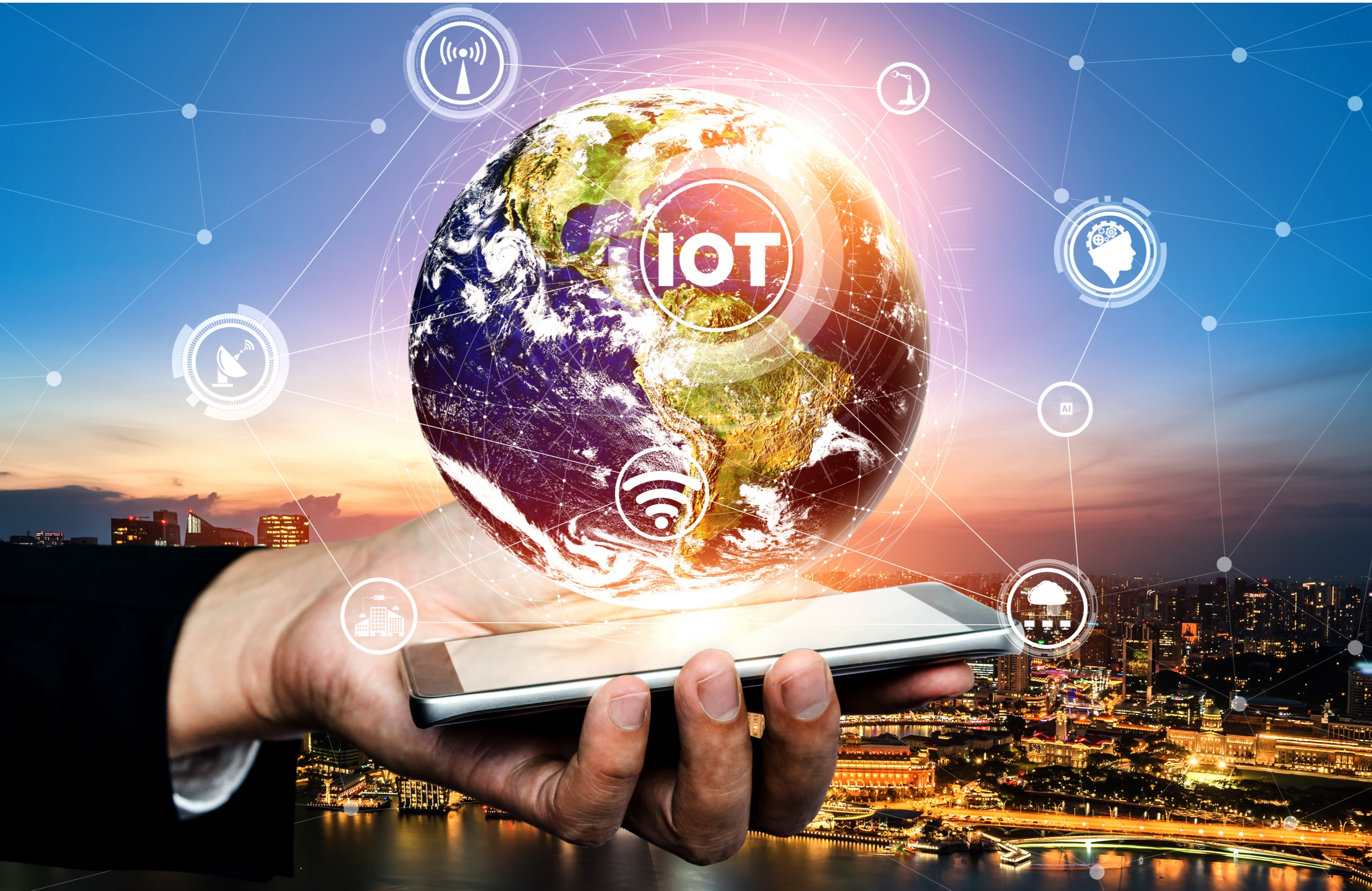 IoT development services for smart homes, industries, and businesses.