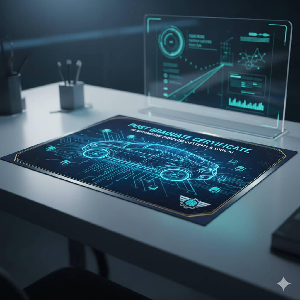 Post Graduate Certificate in Automotive Embedded Systems & Edge AI